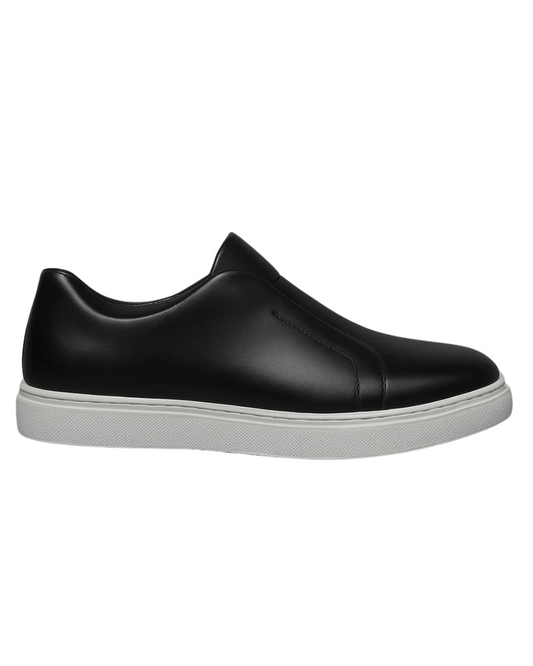 Κομψά δερμάτινα παπούτσια Slip-On