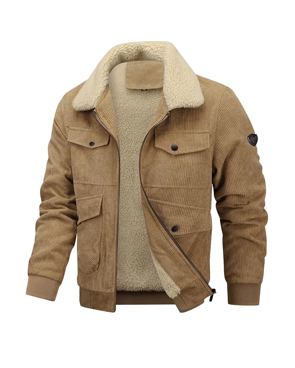 Κομψό μπουφάν από κοτλέ