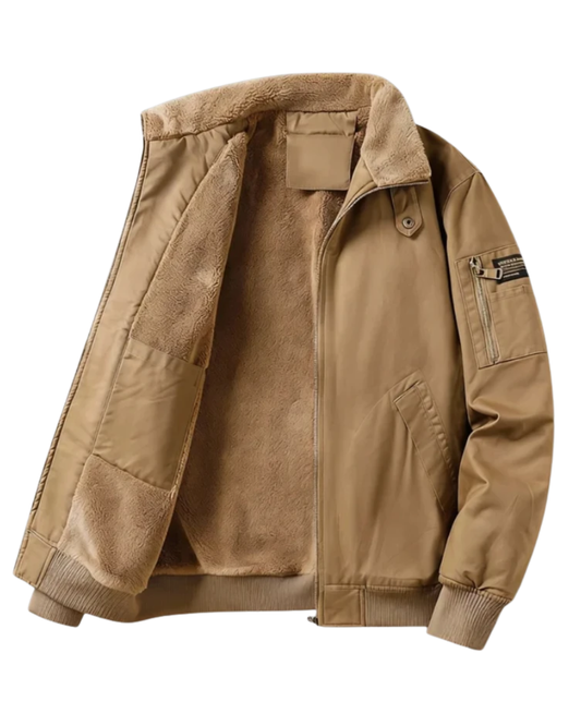 Μπουφάν από βαμβάκι με φόδρα