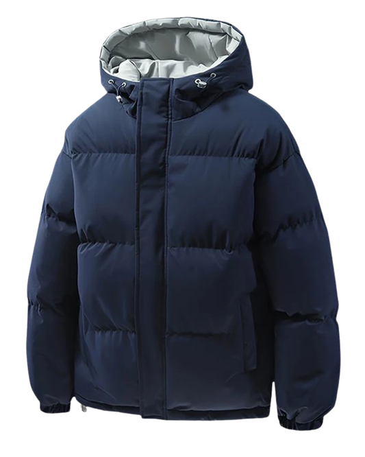 Κομψό μπουφάν με επένδυση και καπιτονέ