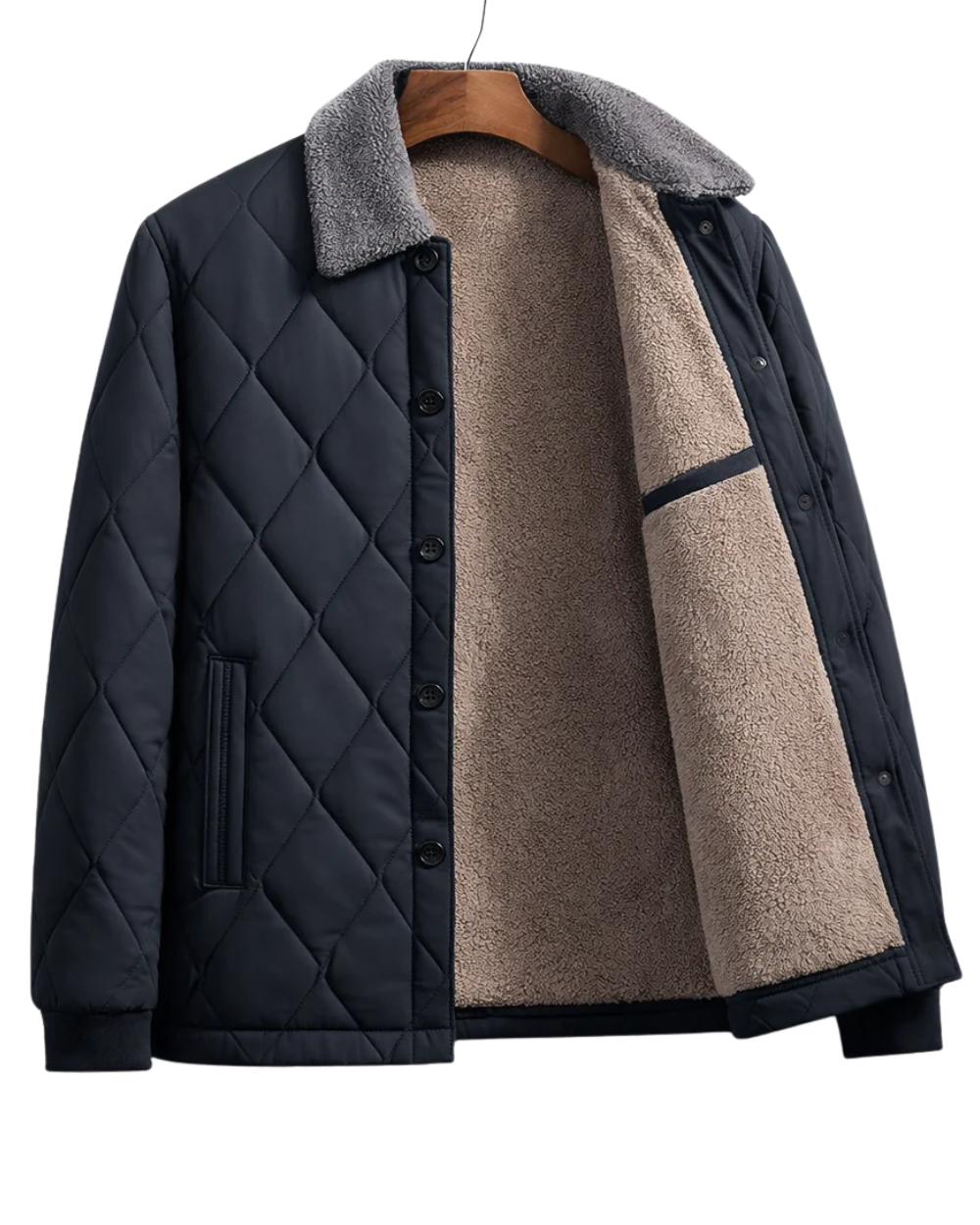 Κομψό καπιτονέ μπουφάν bomber