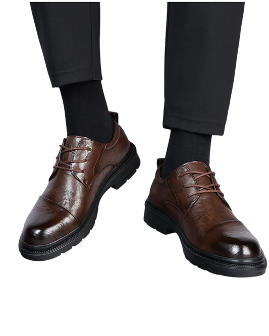 Κομψά δερμάτινα παπούτσια βρετανικού στιλ