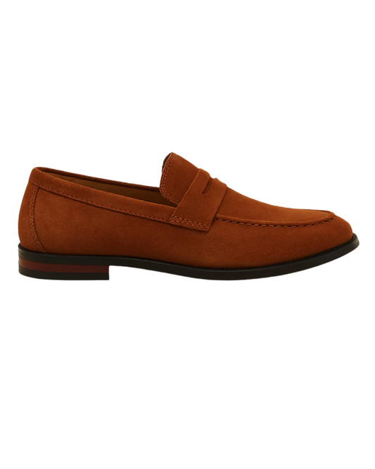 Old Money Σουέτ Penny Loafers