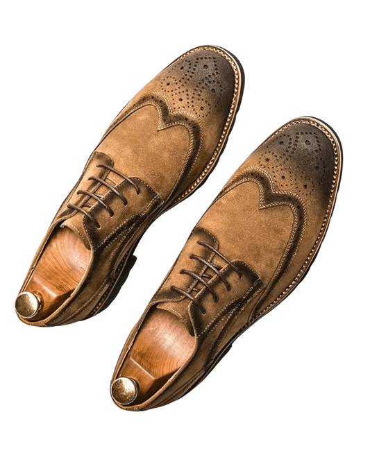 Σουέτ παπούτσια Oxford