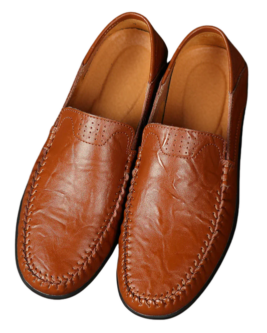 Las Vegas δερμάτινα παπούτσια Loafers