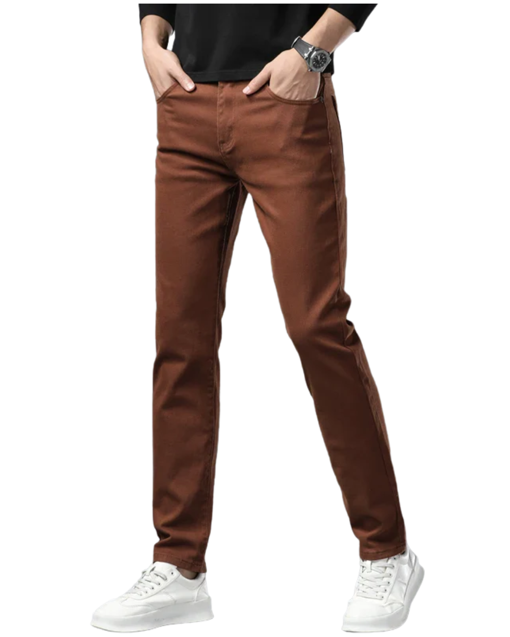 Κομψό τζιν παντελόνι με ελαστικότητα