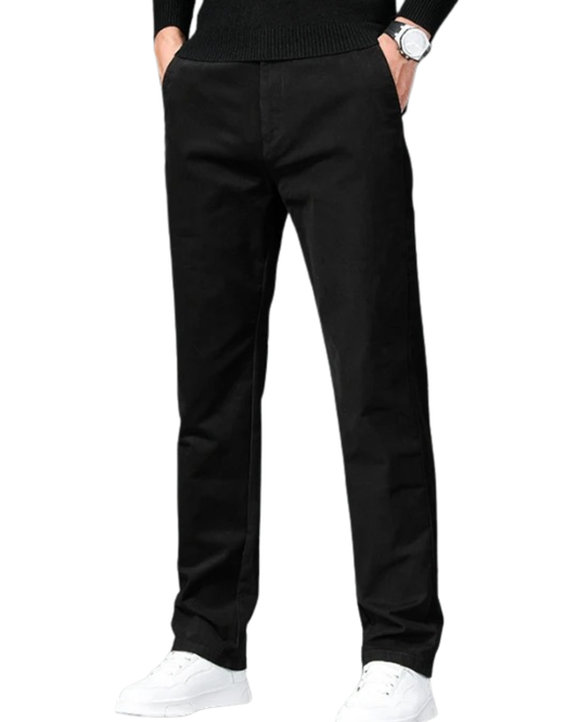 Βαμβακερό παντελόνι σε ίσια γραμμή