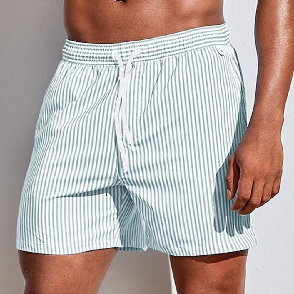 Casual Stiped Boardshorts