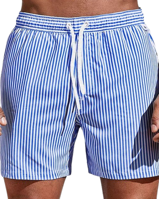 Casual Stiped Boardshorts