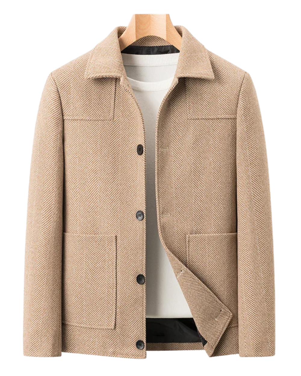 Κομψό μάλλινο σακάκι