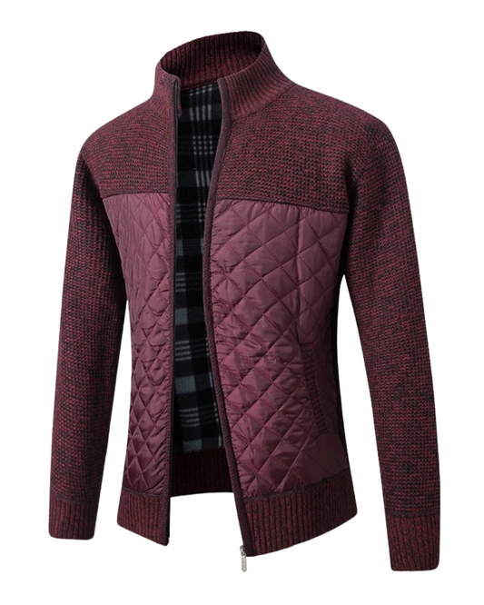 Κομψή πλεκτή ζακέτα