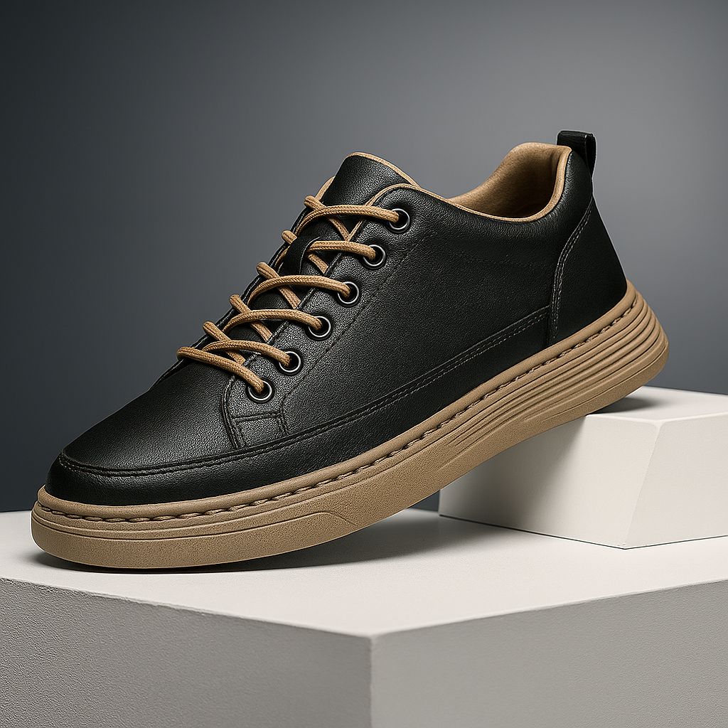 Κομψά δερμάτινα παπούτσια