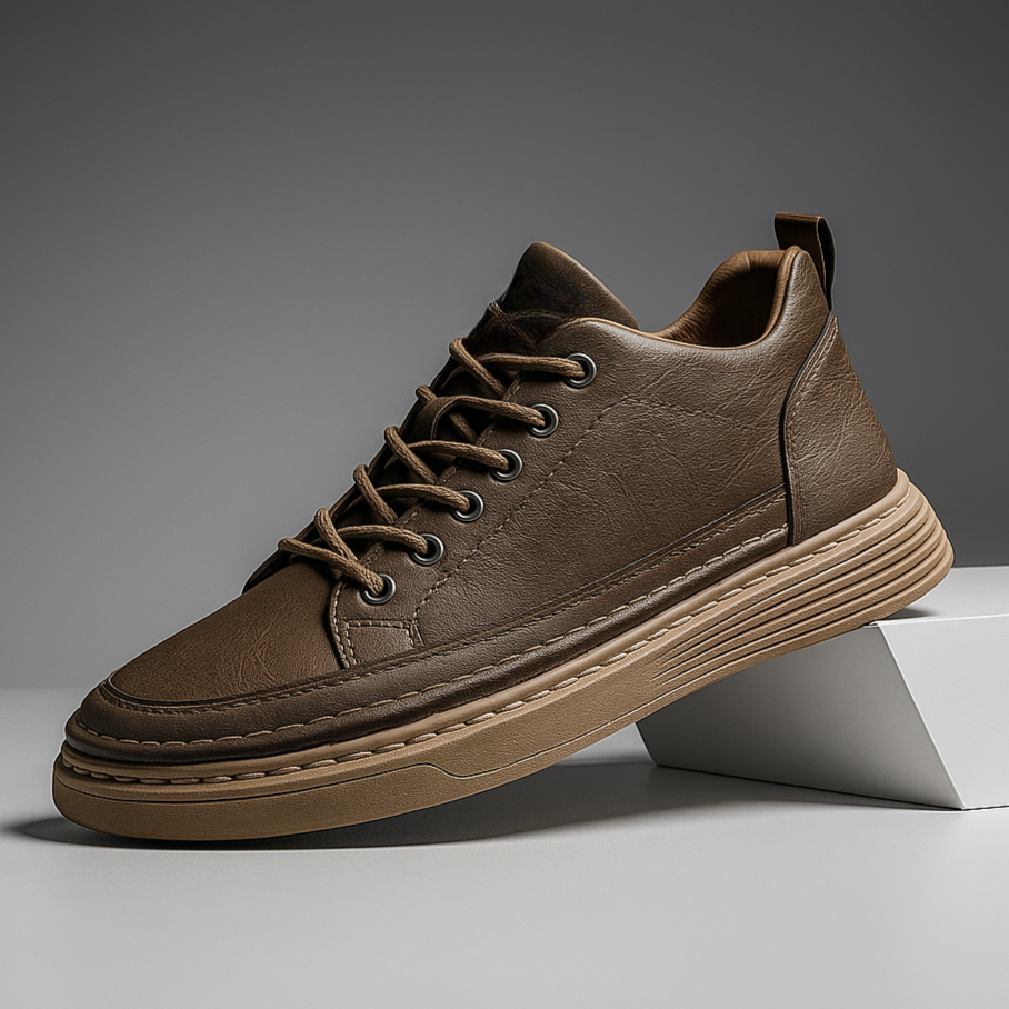 Κομψά δερμάτινα παπούτσια