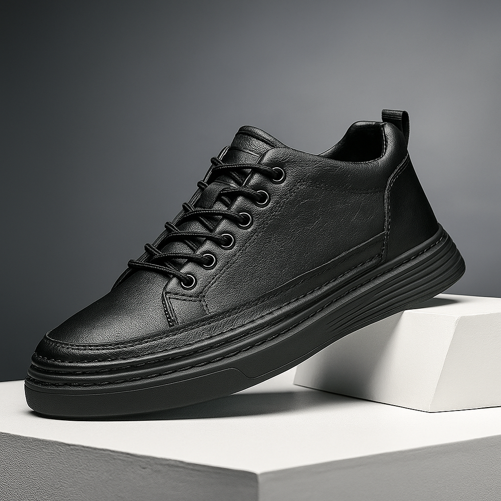 Κομψά δερμάτινα παπούτσια