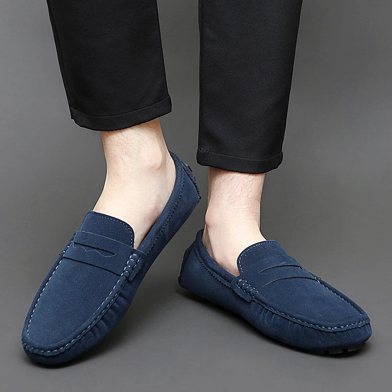 Σουέτ μποτάκια Loafers