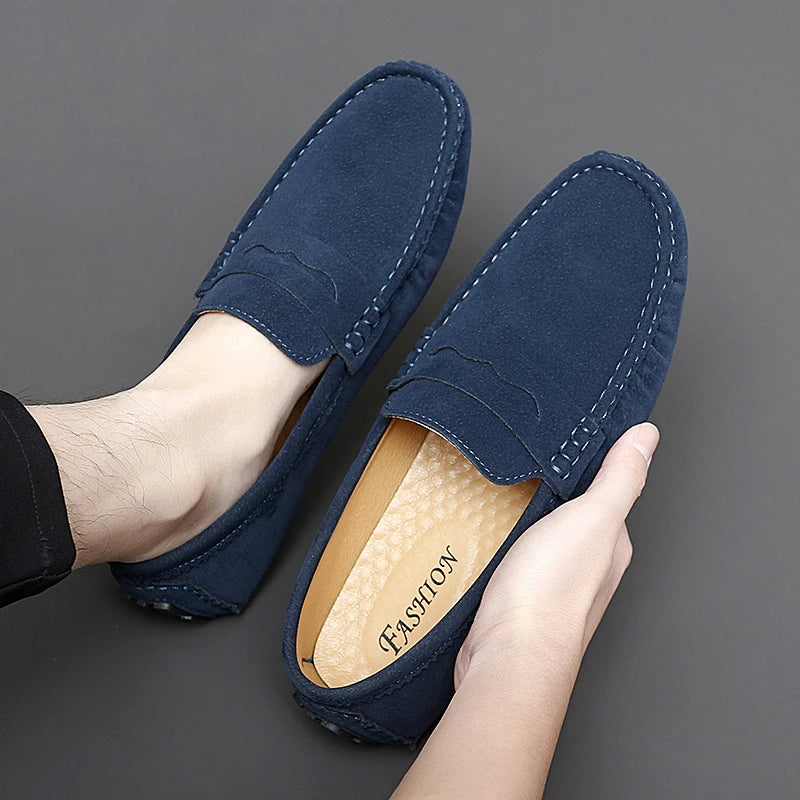 Σουέτ μποτάκια Loafers
