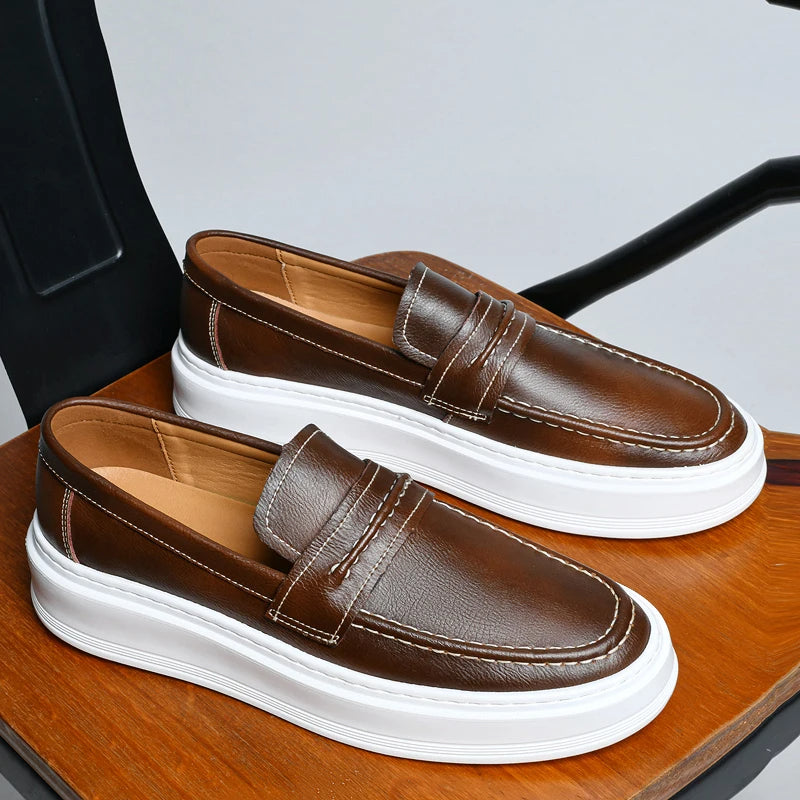Slip-On δερμάτινα παπούτσια Boat