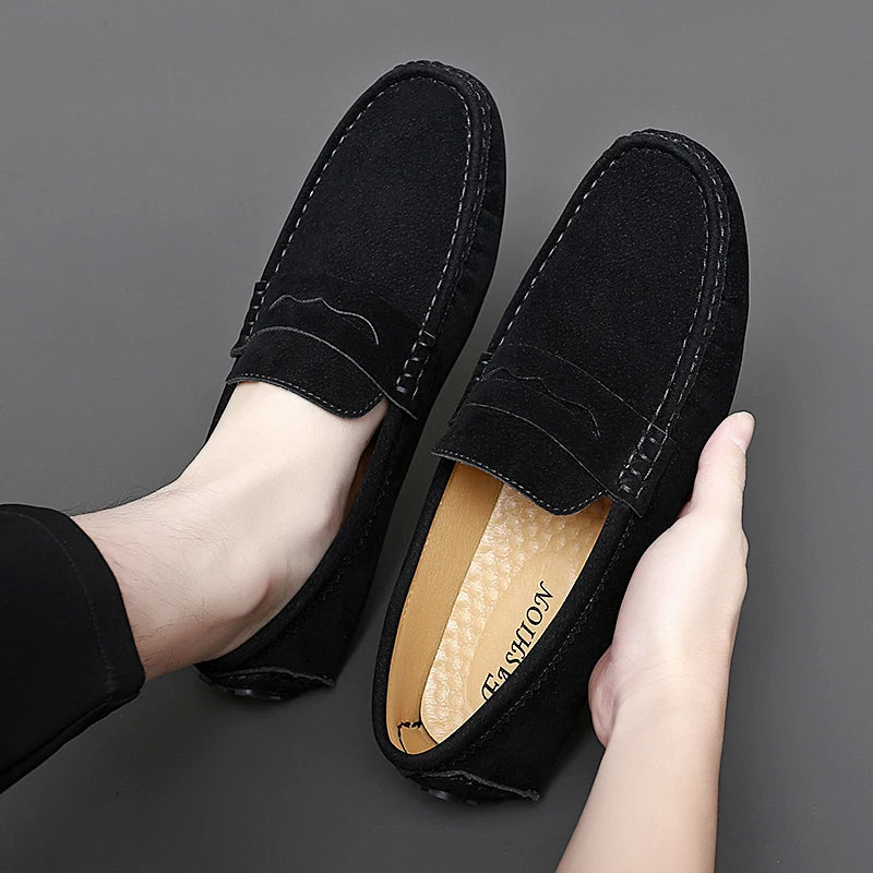 Σουέτ μποτάκια Loafers