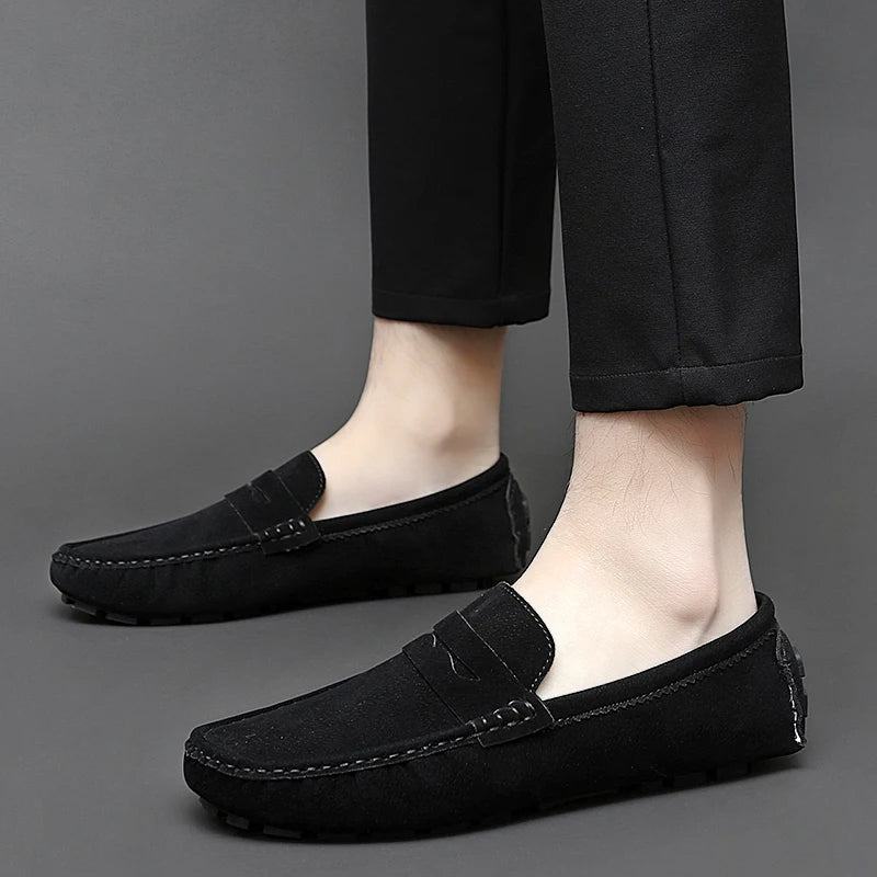 Σουέτ μποτάκια Loafers