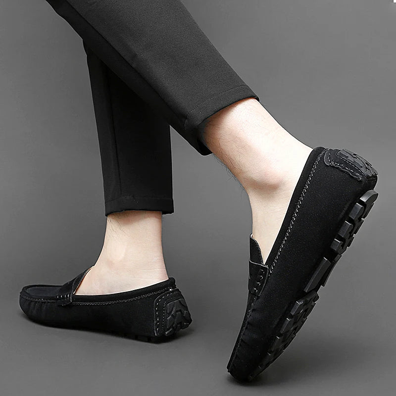 Σουέτ μποτάκια Loafers