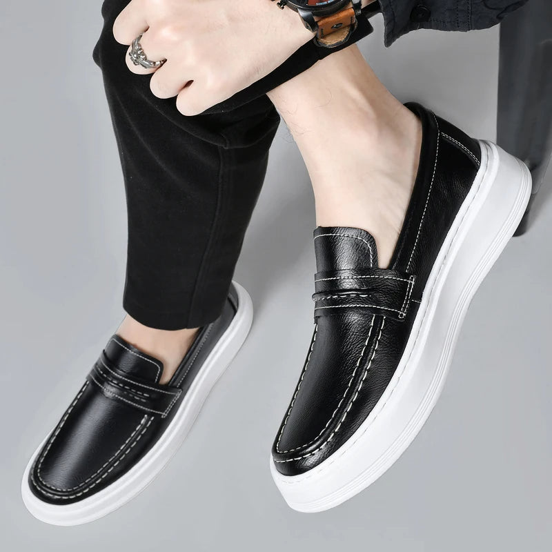 Slip-On δερμάτινα παπούτσια Boat
