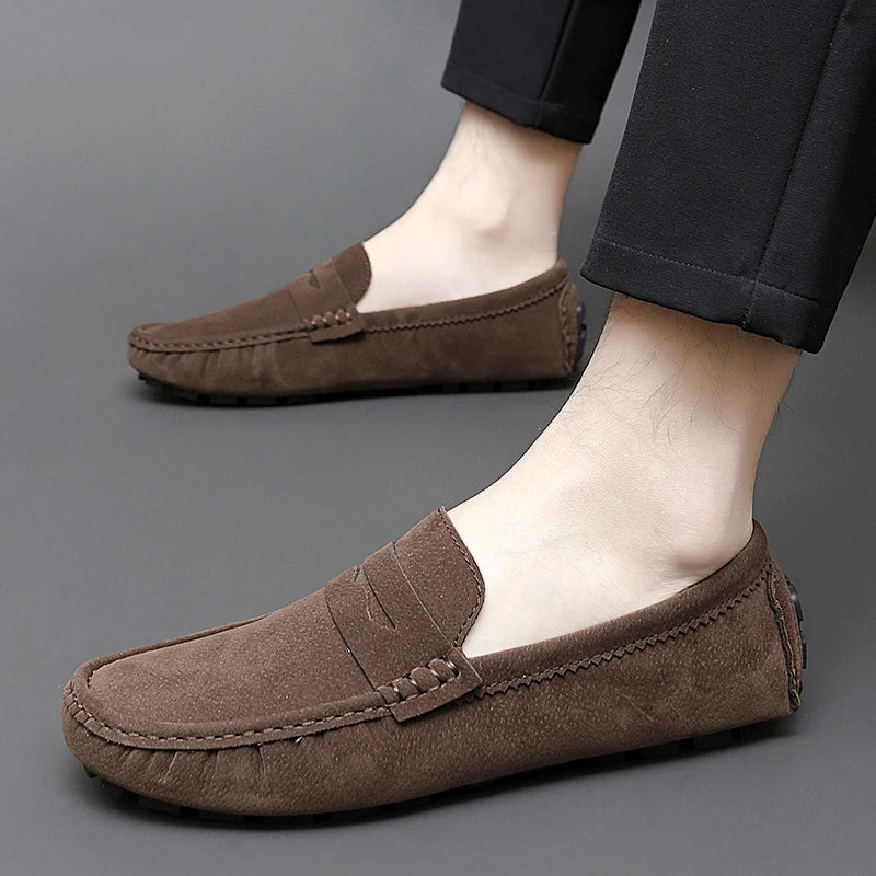 Σουέτ μποτάκια Loafers