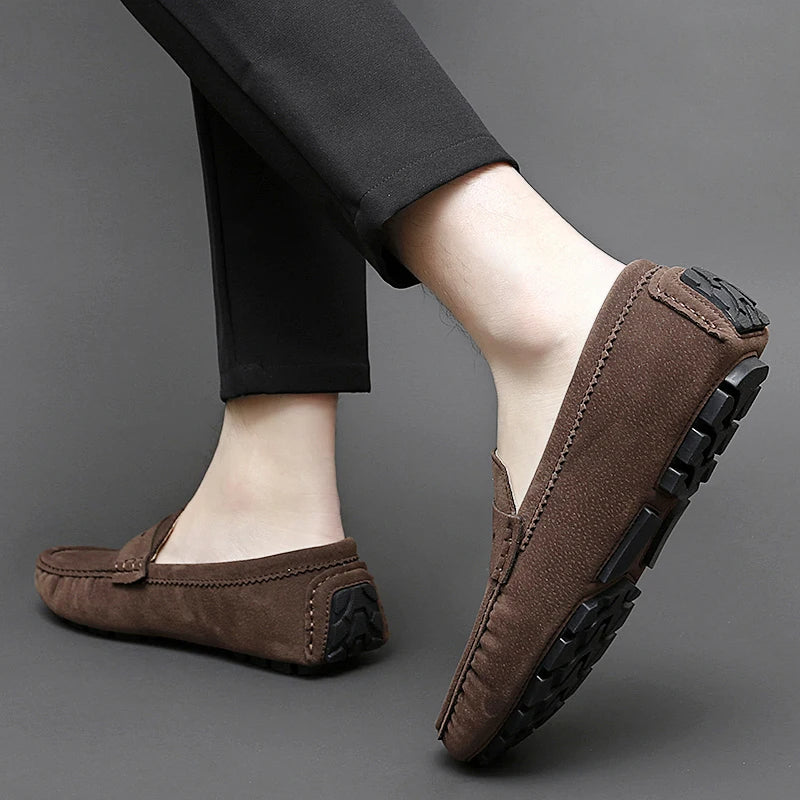 Σουέτ μποτάκια Loafers