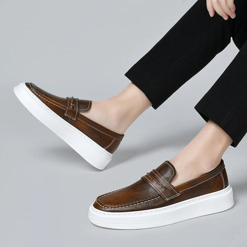 Slip-On δερμάτινα παπούτσια Boat