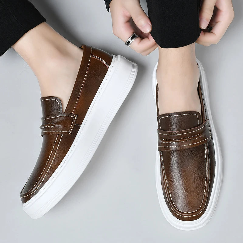 Slip-On δερμάτινα παπούτσια Boat