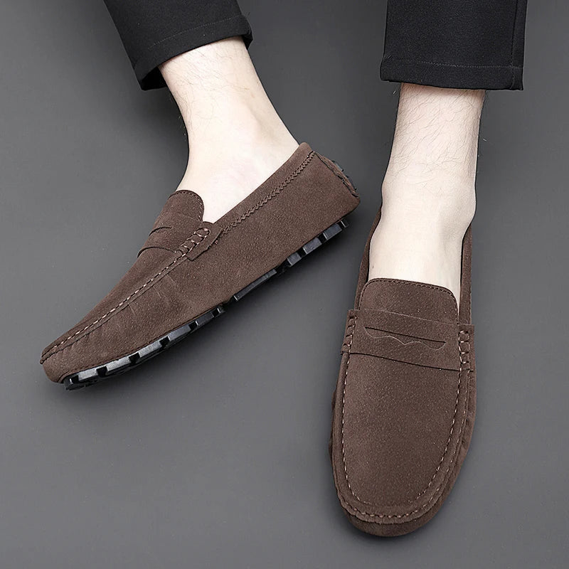 Σουέτ μποτάκια Loafers