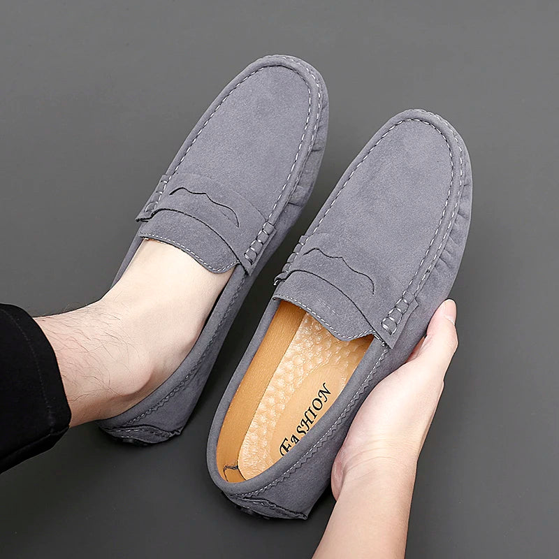 Σουέτ μποτάκια Loafers