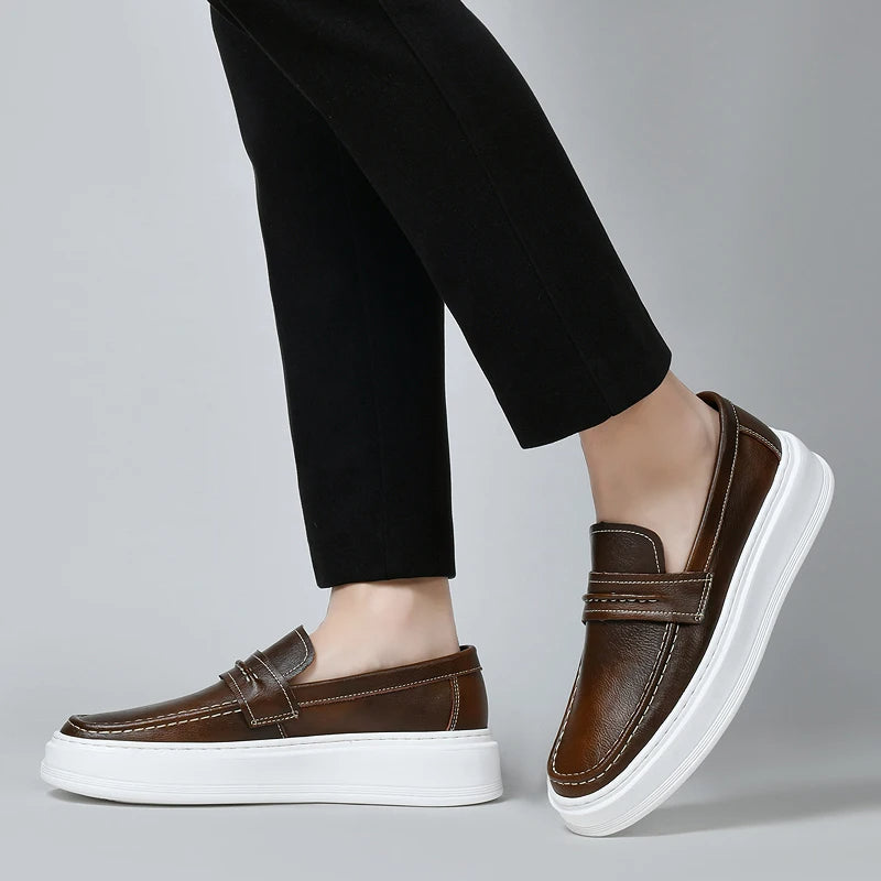 Slip-On δερμάτινα παπούτσια Boat