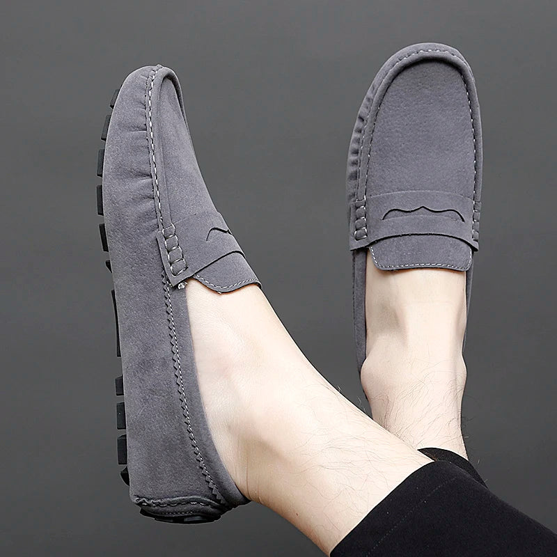 Σουέτ μποτάκια Loafers