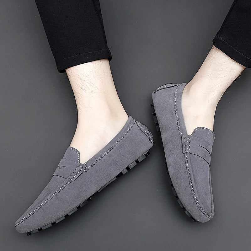 Σουέτ μποτάκια Loafers