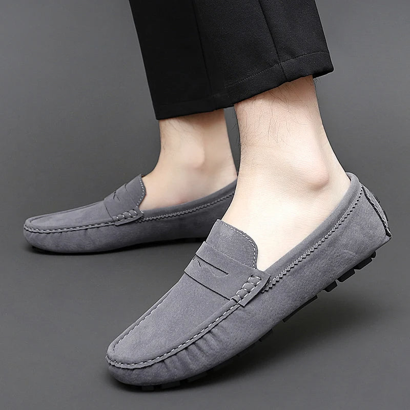 Σουέτ μποτάκια Loafers