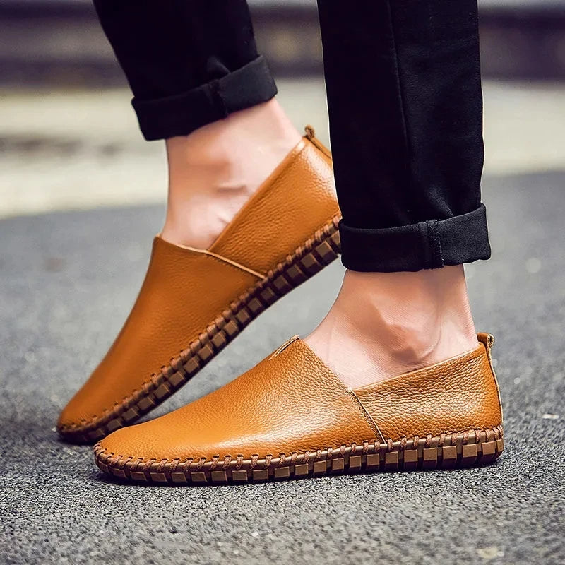 Αναπνεύσιμο δέρμα Loafers