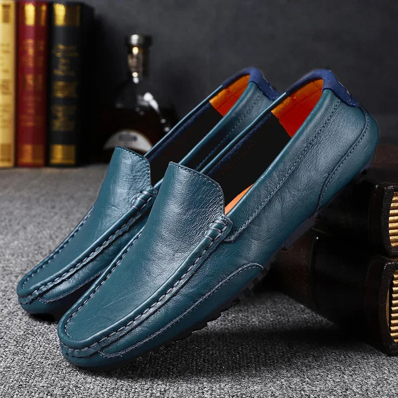 Vintage δερμάτινα παπούτσια Loafers