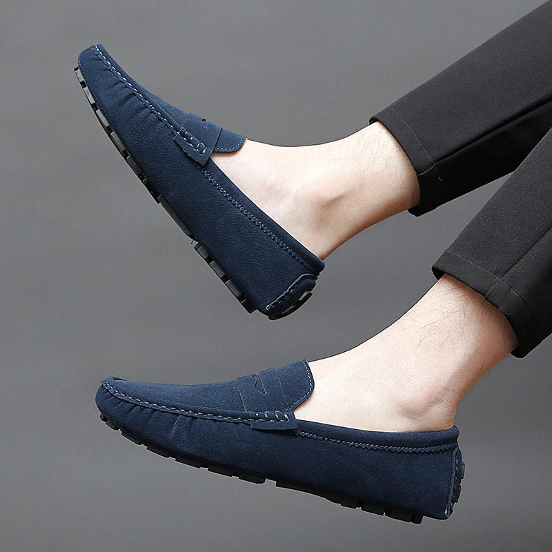 Σουέτ μποτάκια Loafers
