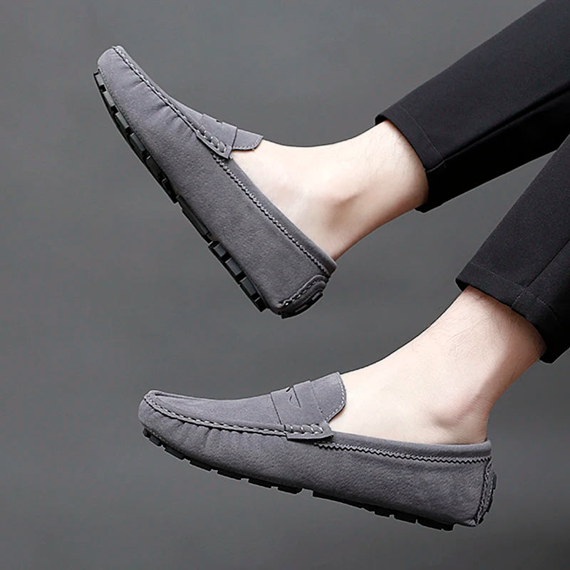 Σουέτ μποτάκια Loafers
