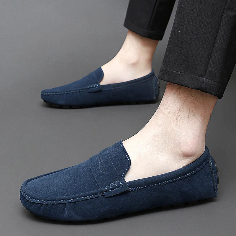 Σουέτ μποτάκια Loafers
