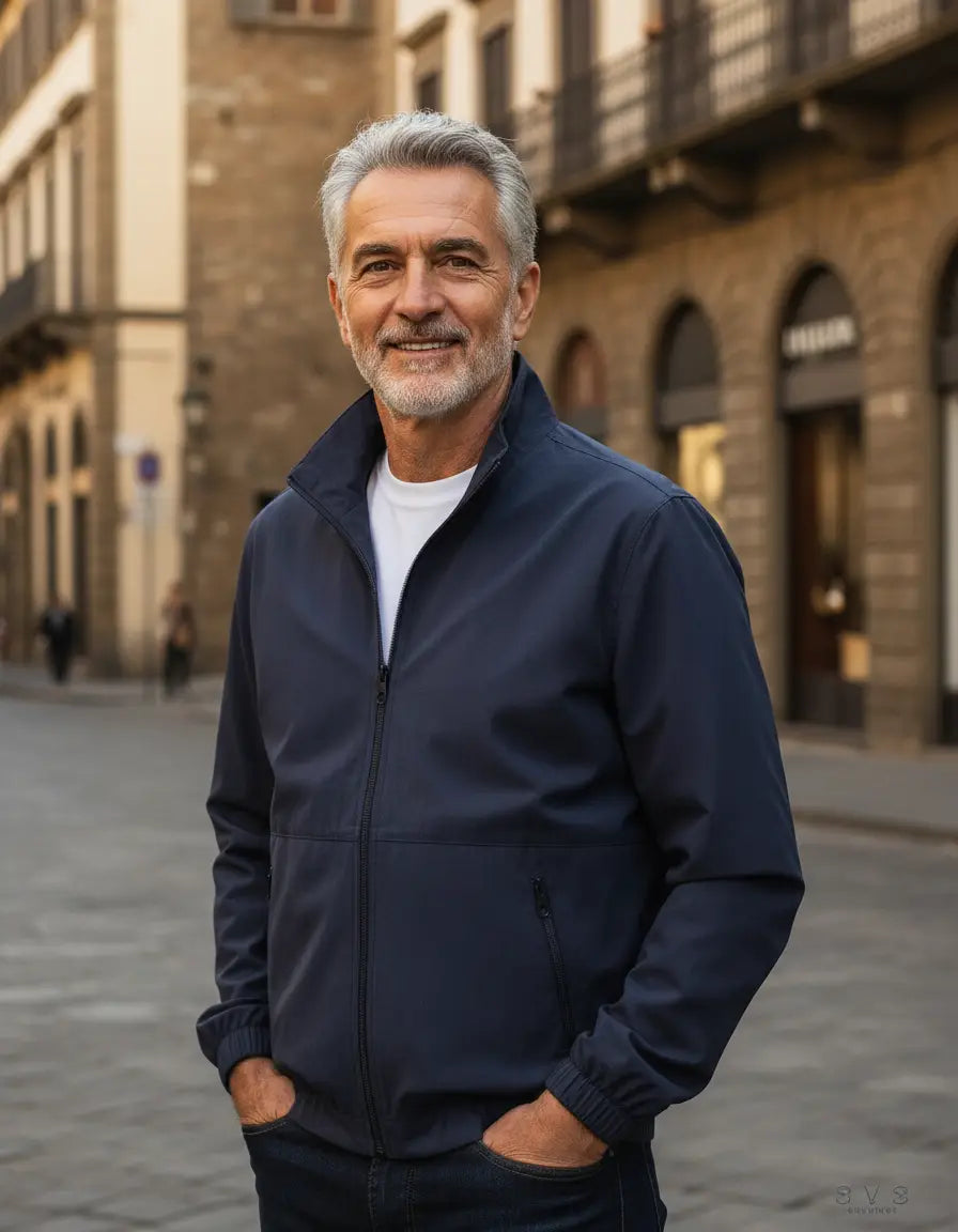 Κομψό ελαφρύ μπουφάν