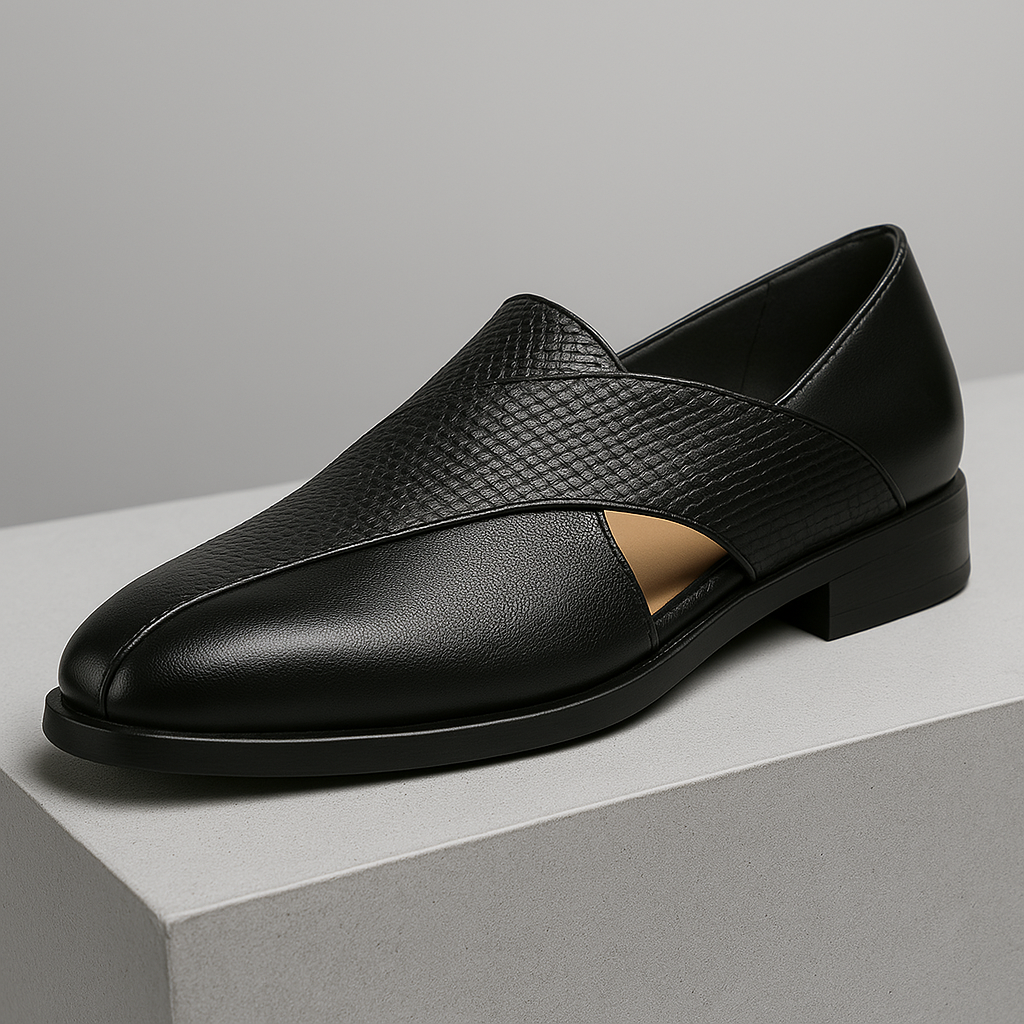 Vintage δερμάτινα παπούτσια Loafers
