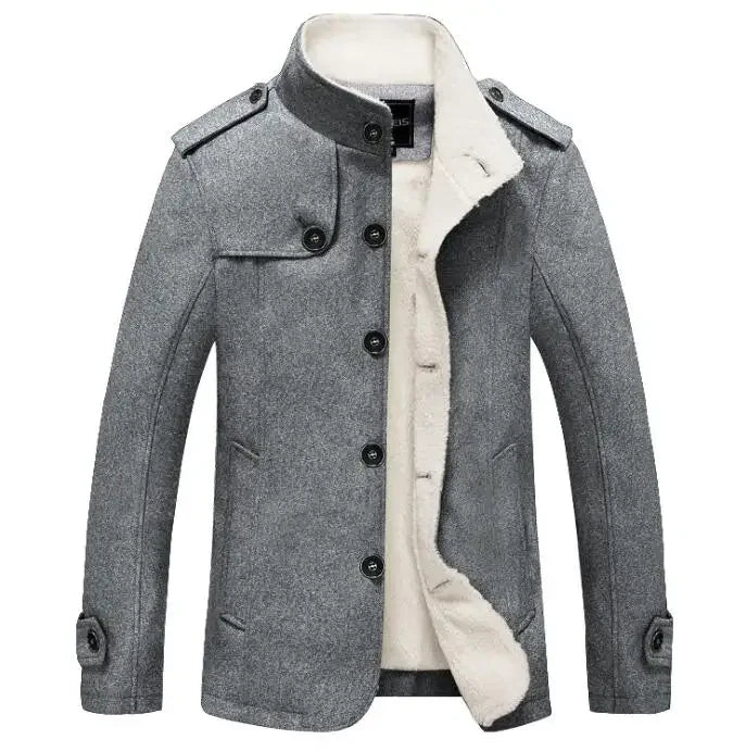 Κομψό παλτό από fleece