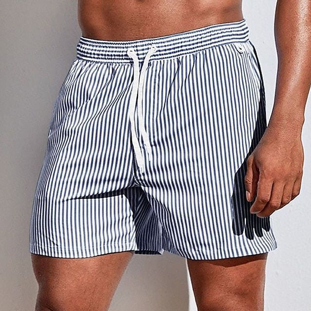Casual Stiped Boardshorts