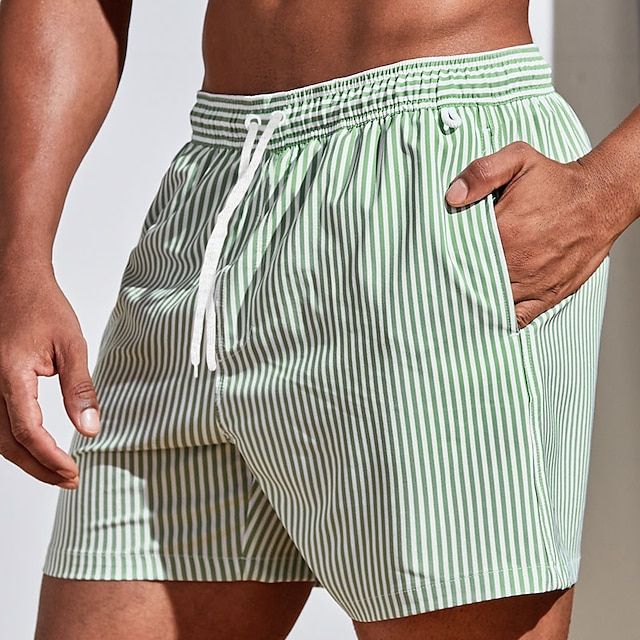 Casual Stiped Boardshorts