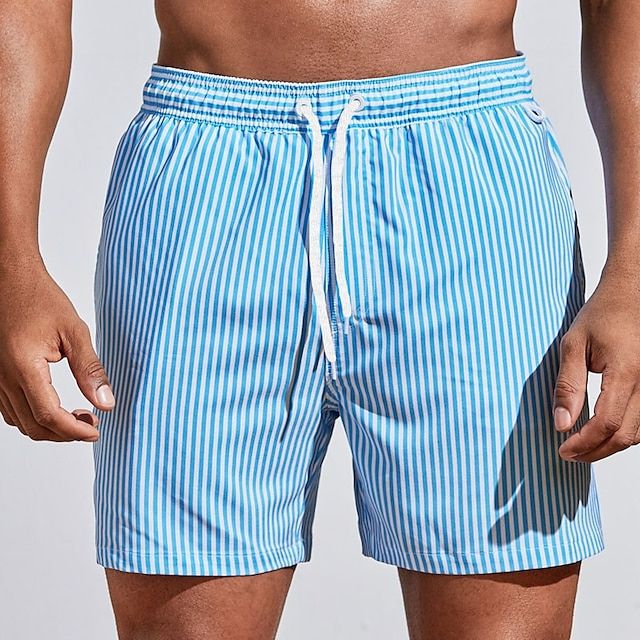 Casual Stiped Boardshorts