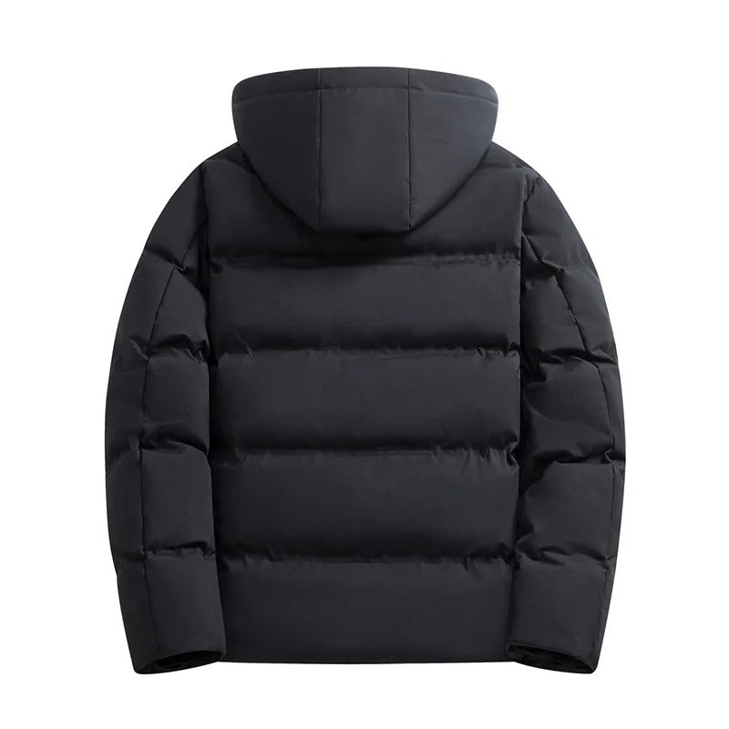 Κομψό μπουφάν με κουκούλα Fleece