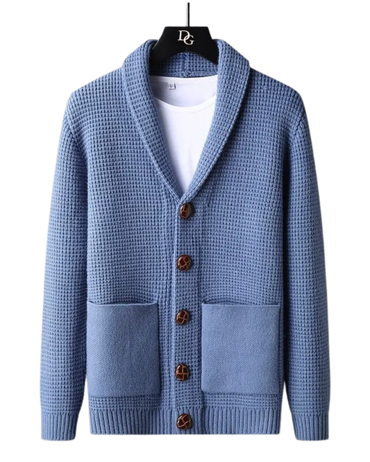 Κομψή πλεκτή ζακέτα