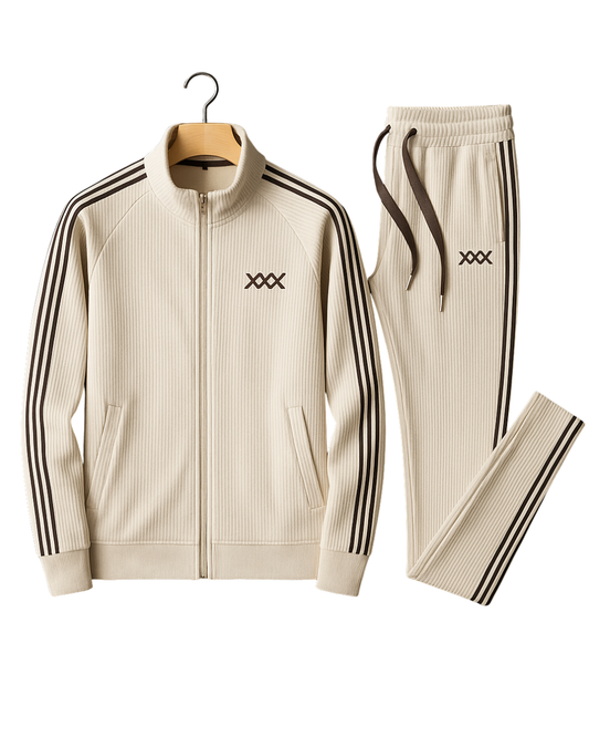 Κομψό ανδρικό σετ από βαμβάκι