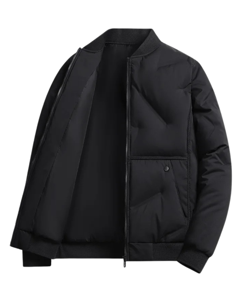 Κομψό βαμβακερό σακάκι μπέιζμπολ